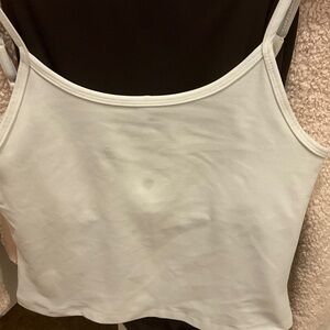 Beyond Yoga Women's White Spacedye Truly  Tank Top